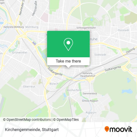 Kirchengenmeinde map