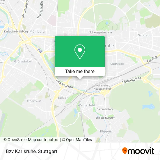 Bzv Karlsruhe map