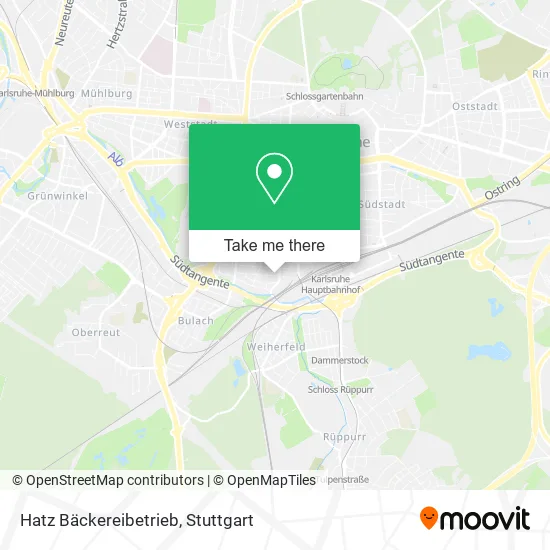 Карта Hatz Bäckereibetrieb