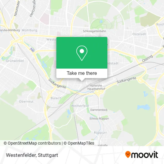 Карта Westenfelder