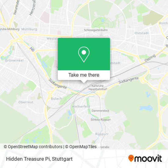 Карта Hidden Treasure Pi