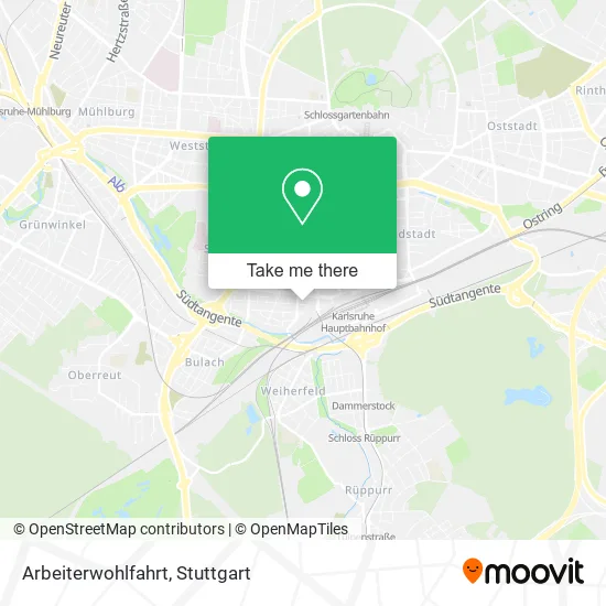 Карта Arbeiterwohlfahrt