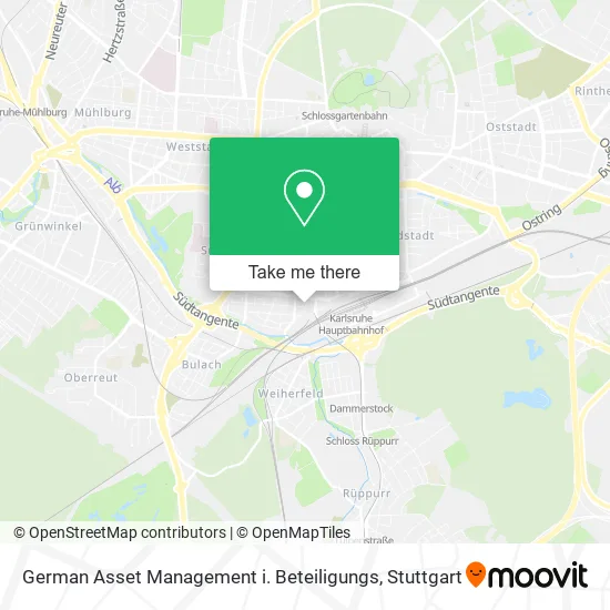 Карта German Asset Management i. Beteiligungs