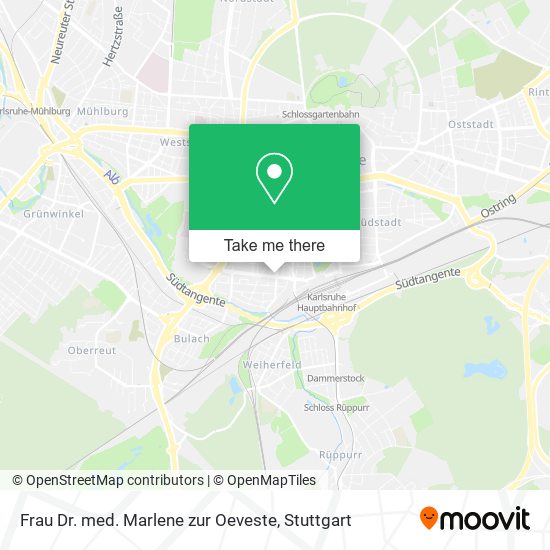 Frau Dr. med. Marlene zur Oeveste map