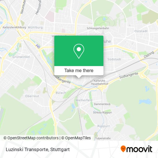 Карта Luzinski Transporte