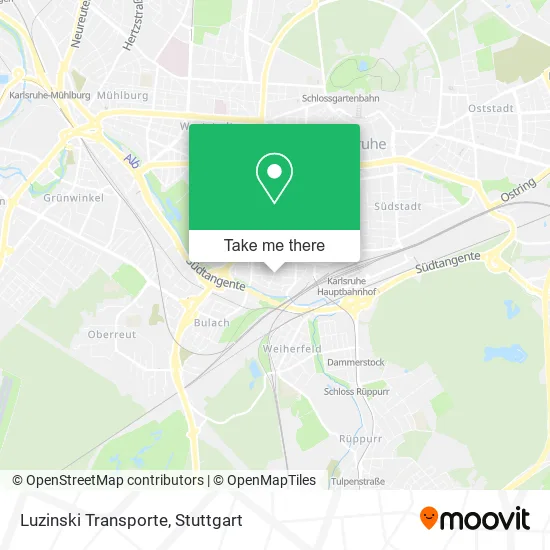 Карта Luzinski Transporte
