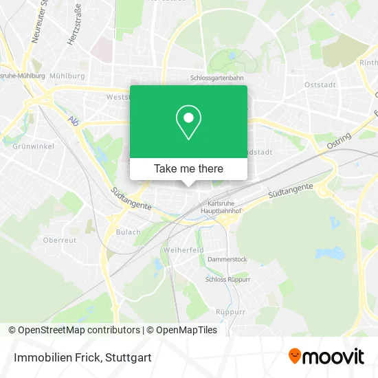 Карта Immobilien Frick