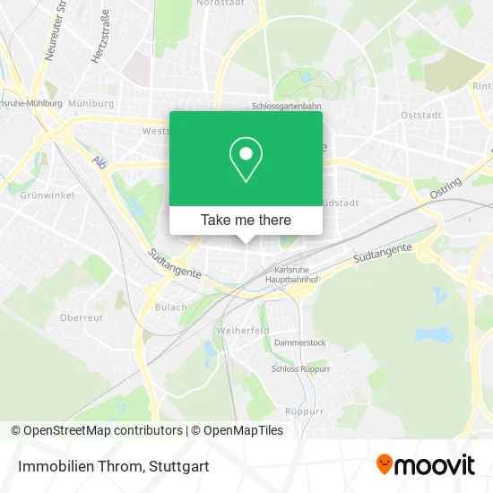 Карта Immobilien Throm