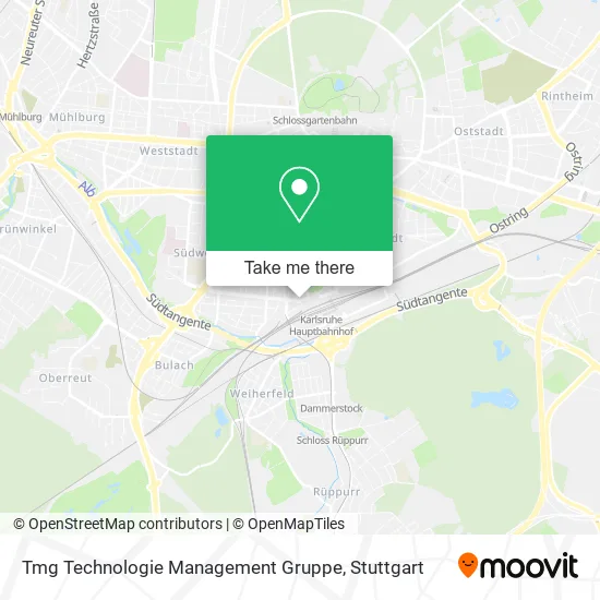 Карта Tmg Technologie Management Gruppe