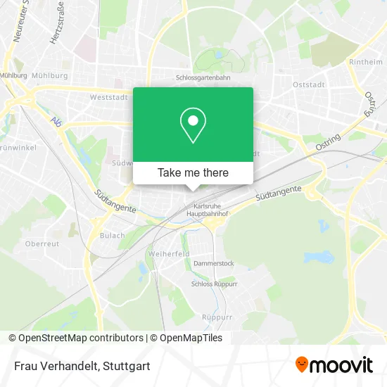 Карта Frau Verhandelt