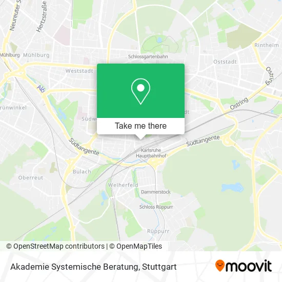 Карта Akademie Systemische Beratung