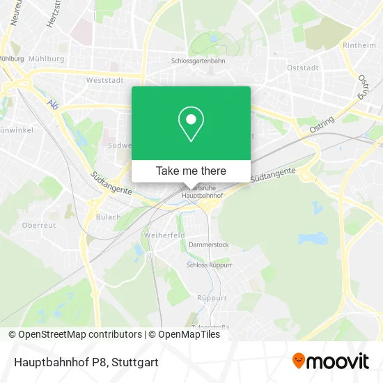 Карта Hauptbahnhof P8