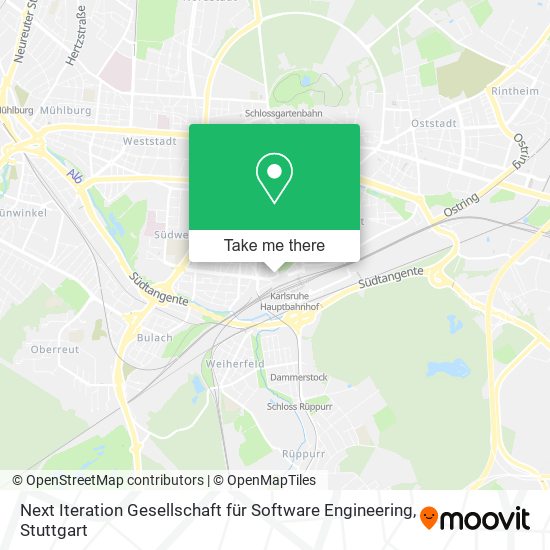 Next Iteration Gesellschaft für Software Engineering map