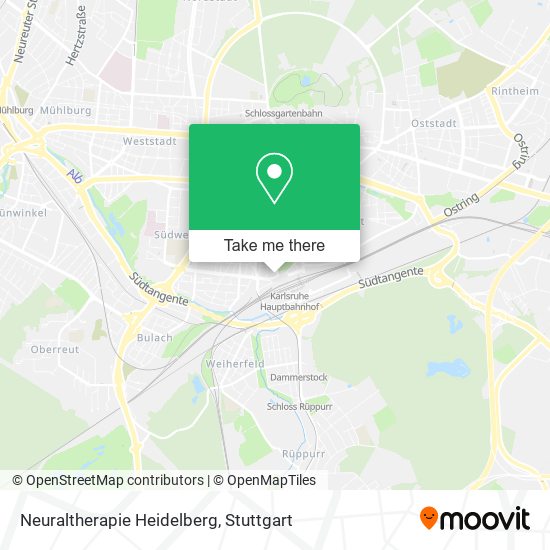 Neuraltherapie Heidelberg map