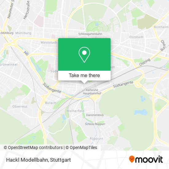 Hackl Modellbahn map
