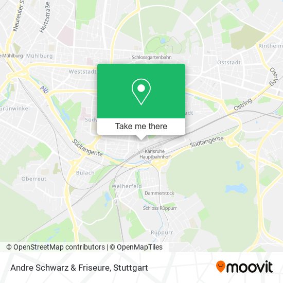 Andre Schwarz & Friseure map