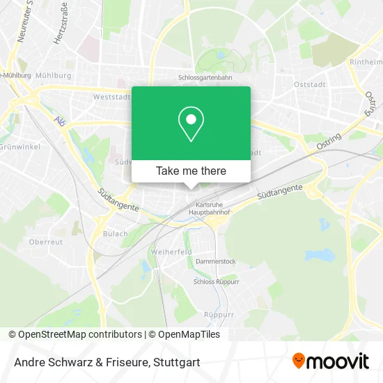 Andre Schwarz & Friseure map