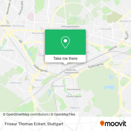 Friseur Thomas Eckert map