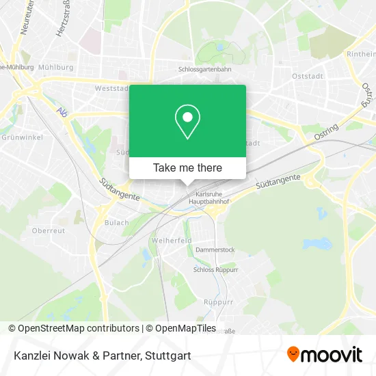 Карта Kanzlei Nowak & Partner