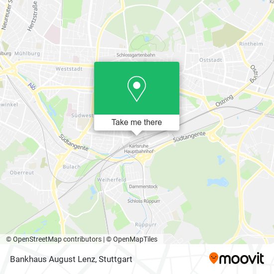 Bankhaus August Lenz map