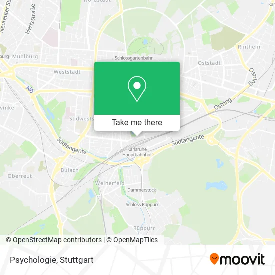 Карта Psychologie