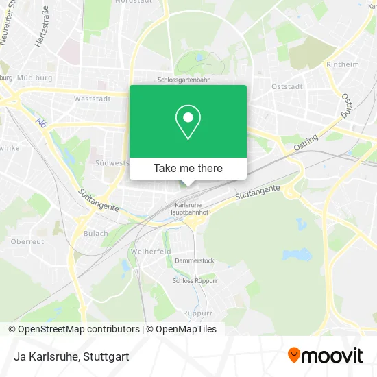 Карта Ja Karlsruhe