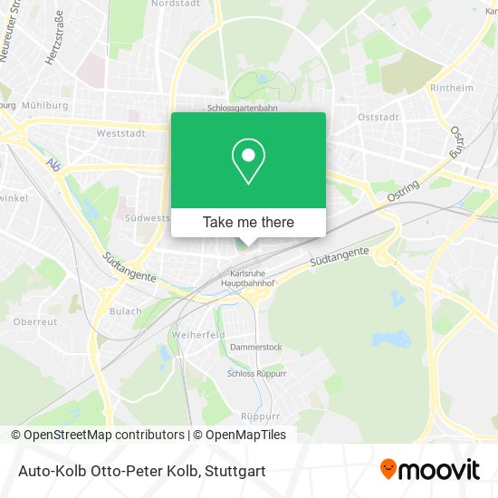 Auto-Kolb Otto-Peter Kolb map