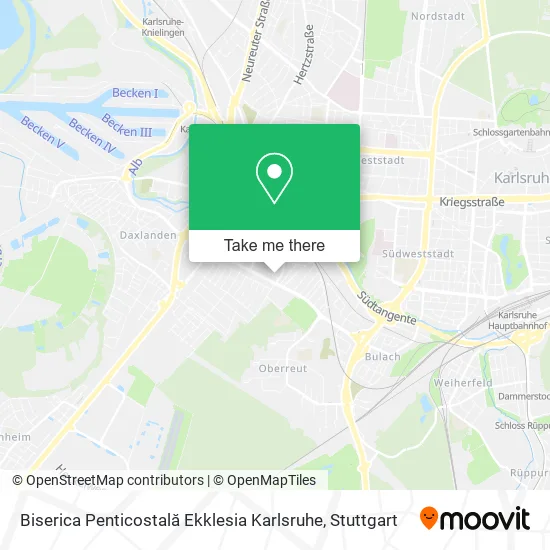 Карта Biserica Penticostală Ekklesia Karlsruhe