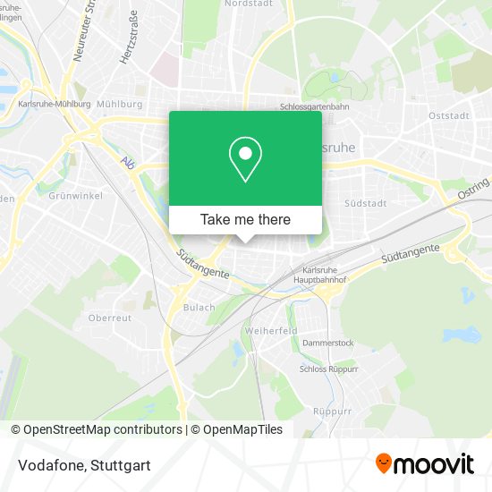 Vodafone map