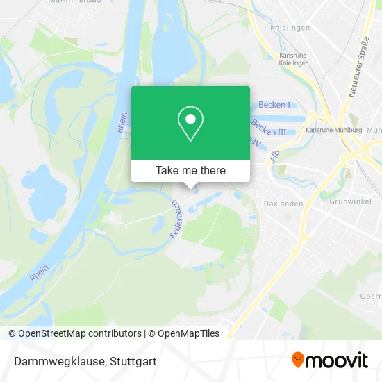 Карта Dammwegklause
