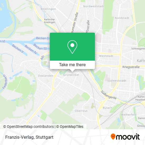 Карта Franzis-Verlag