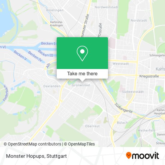Карта Monster Hopups