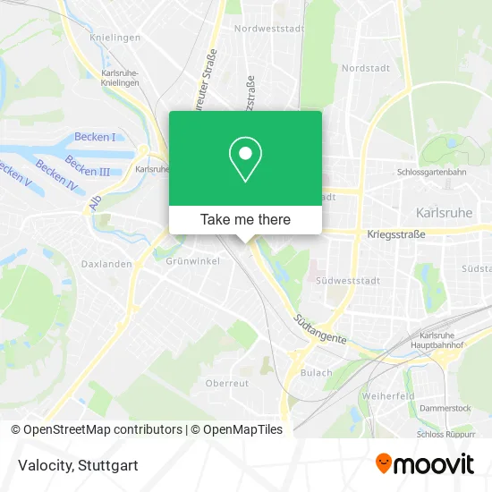 Карта Valocity