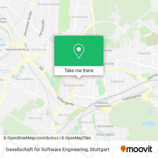 Карта Gesellschaft für Software Engineering