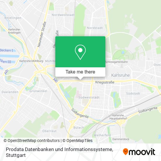 Prodata Datenbanken und Informationssysteme map