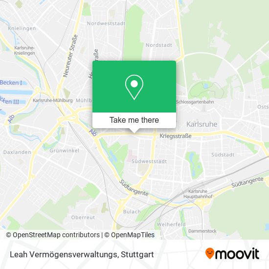 Leah Vermögensverwaltungs map