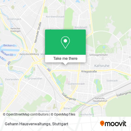 Gehann Hausverwaltungs map