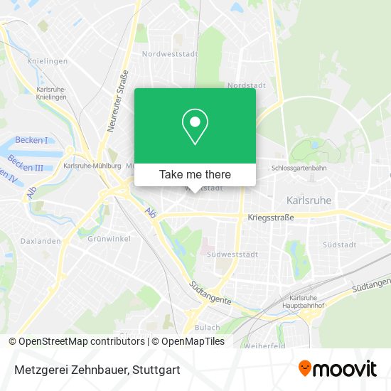 Metzgerei Zehnbauer map