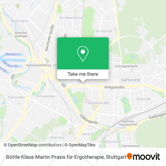 Böttle Klaus-Martin Praxis für Ergotherapie map