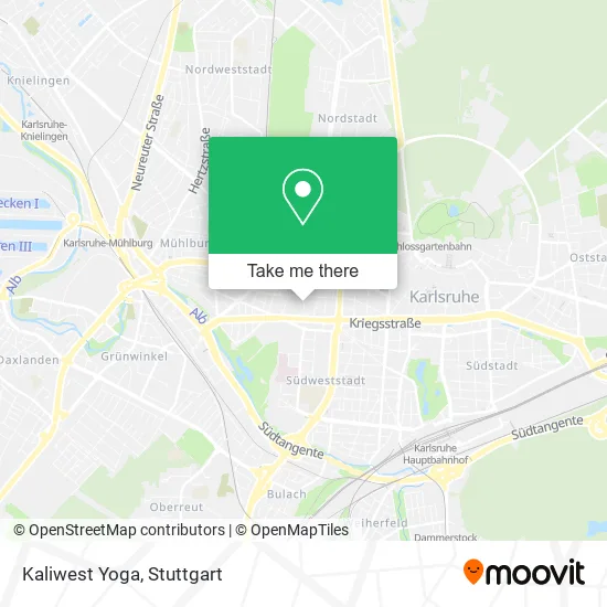 Карта Kaliwest Yoga