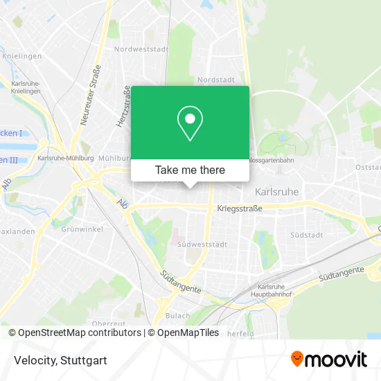Карта Velocity