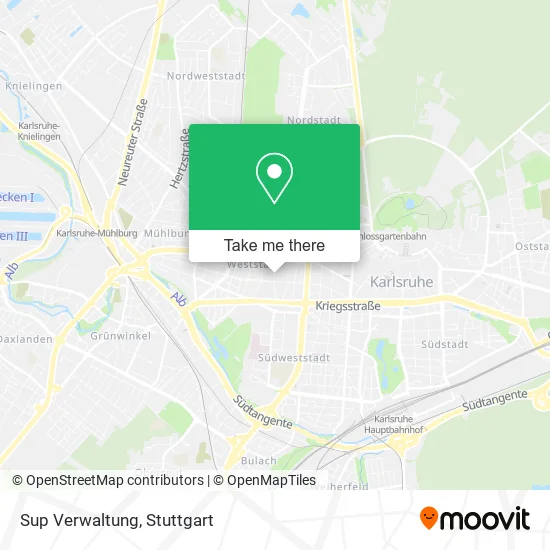 Карта Sup Verwaltung