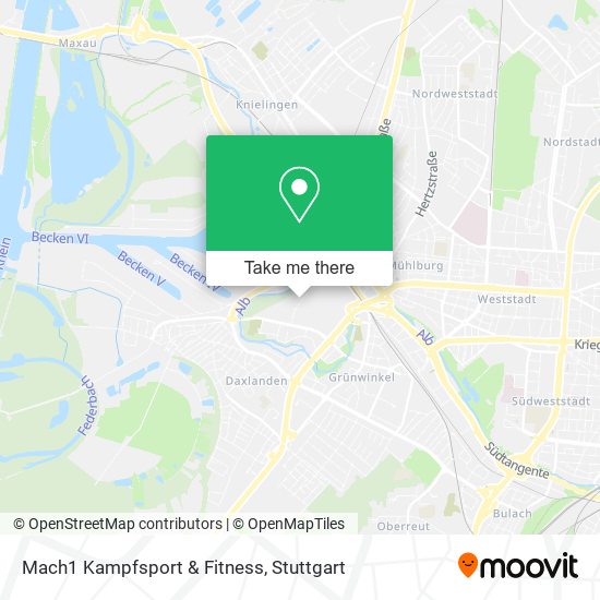 Mach1 Kampfsport & Fitness map