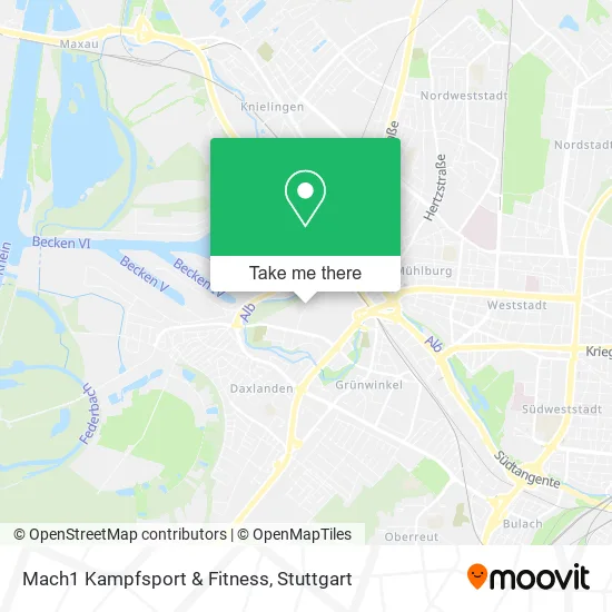 Карта Mach1 Kampfsport & Fitness
