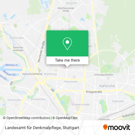 Карта Landesamt für Denkmalpflege