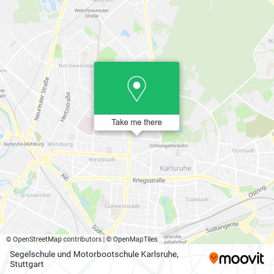 Segelschule und Motorbootschule Karlsruhe map