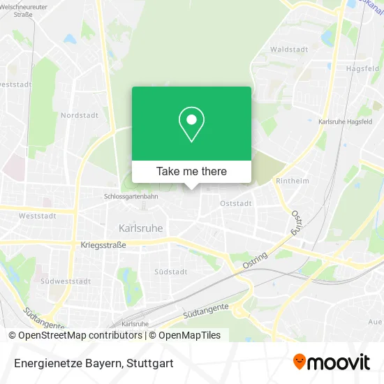 Карта Energienetze Bayern