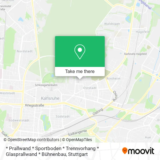 * Prallwand * Sportboden * Trennvorhang * Glasprallwand * Bühnenbau map
