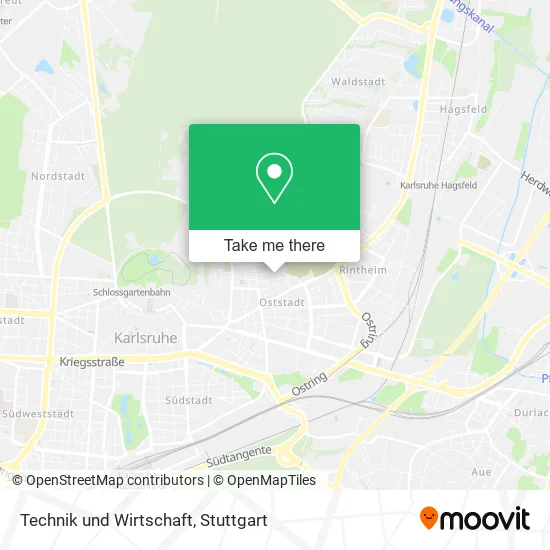 Карта Technik und Wirtschaft