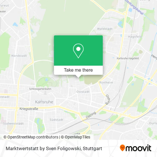 Карта Marktwertstatt by Sven Foligowski